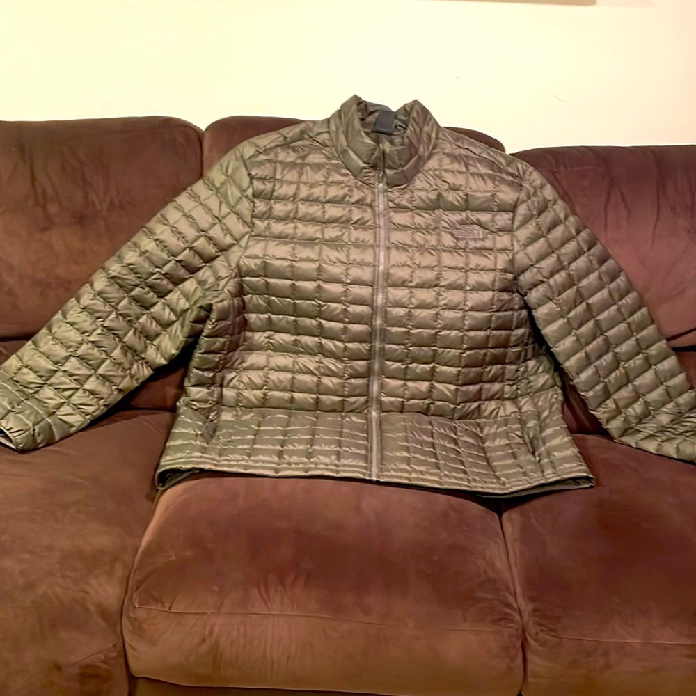 North face quilted jacket